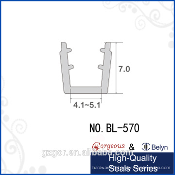 Own factory/self-adhesive glass shower door seal strip for aluminum products